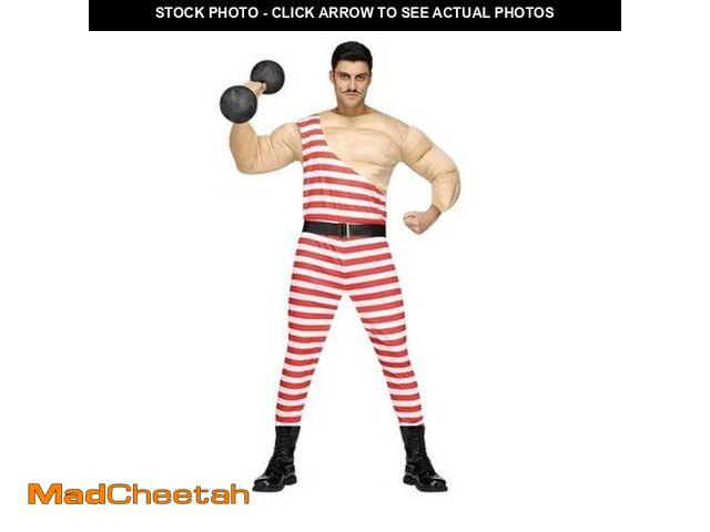 Lot 74-12868583 - Carny Muscle Man Costume Adult Standard - UNUSED
