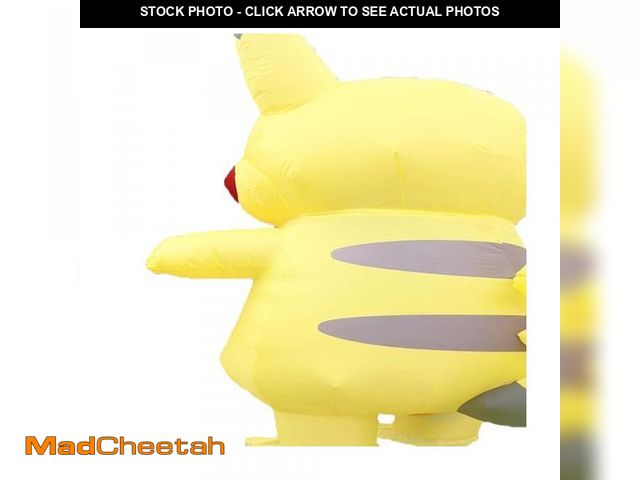 Lot 74-12440935 - PHQOORYTH Yellow Mascot Inflatable Costume for Adult Blow up Costumes for Adult Inflated Halloween C...