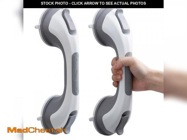 Lot 74-12121667 - TAILI Shower Grab Bar, 2 Pack 12 Inch Suction Grab Bars for Bathtubs and Showers for Elderly, Shower...