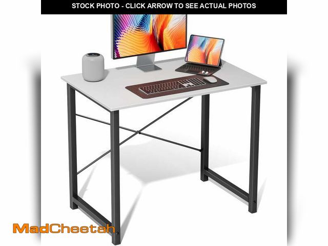 Lot 74-12781581 - EDX Adult Modern Style Study and Multipurpose Storage Computer Desk, White - UNUSED