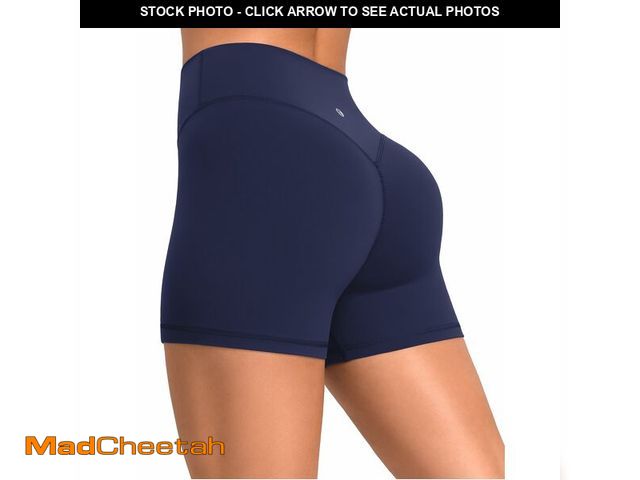 Lot 74-14332660 - Colorfulkoala Sculptiva Butt-Lifting Hidden Scrunch Workout Shorts for Women 4", No Front Seam High-...