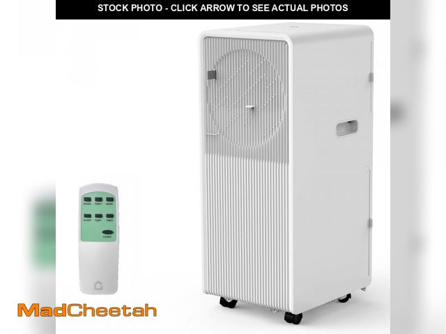 Lot 74-12428152 - GarveeTech 14,000 BTU Drainage-free Portable Air Conditioner for Indoor Rooms, 3-In-1 AC Unit for Be...