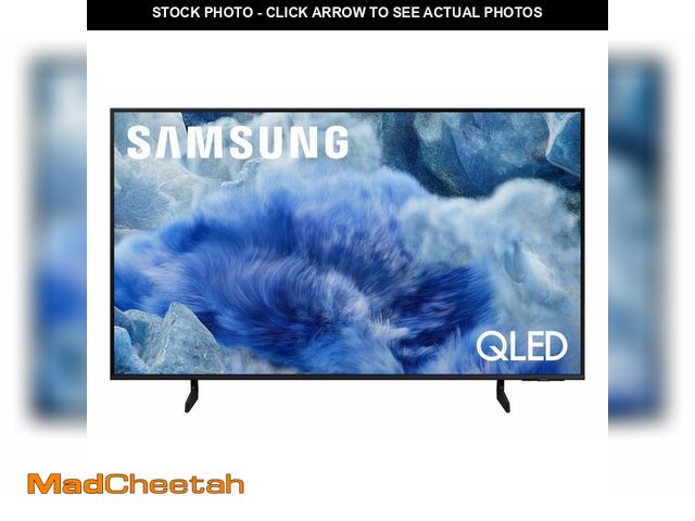 Lot 74-12659325 - Samsung 55-Inch Class QLED Q8F 4K UHD Smart TV (2025 Model) Q4 AI Processor, 100% Color Volume with ...