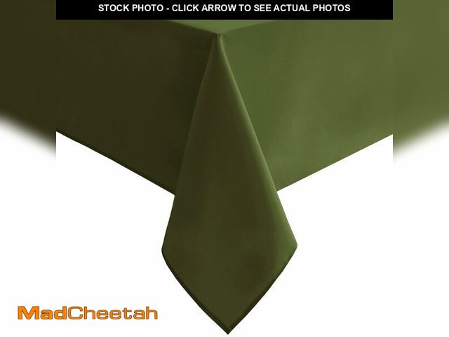 Lot 74-14048710 - Hiasan Tablecloth for Rectangle Tables - Waterproof and Spillproof Washable Fabric Table Cloth for D...