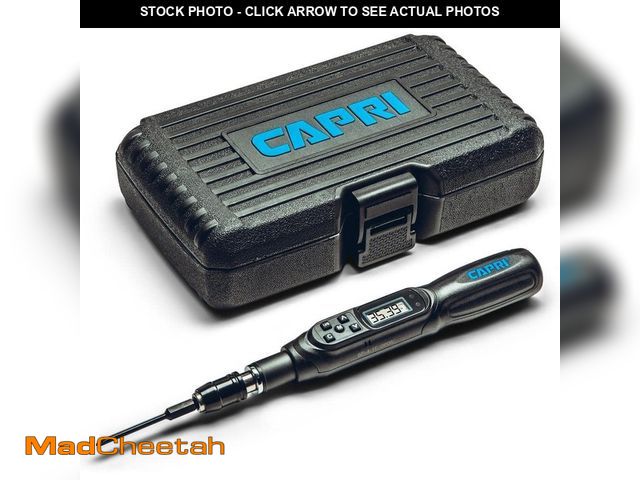 Lot 74-14286124 - Capri Tools Certified 1.77 in./lbs. to 35.39 in./lbs. Dual Direction Digital Torque Screwdriver - US...