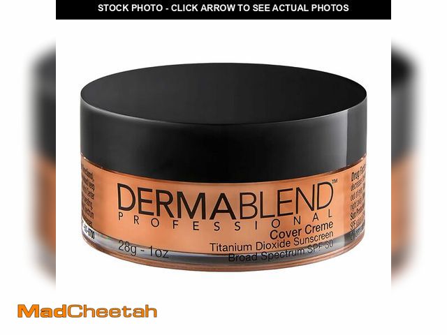Lot 74-13568178 - Dermablend Cover Creme High Coverage Foundation with SPF 30, 50C Honey Beige, 1 Oz. - USED