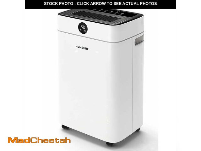 Lot 74-14369175 - HUMSURE 50 Pint Dehumidifier for Basement, Compressor Dehumidifier with Auto Defrost &amp; Drain Hos...