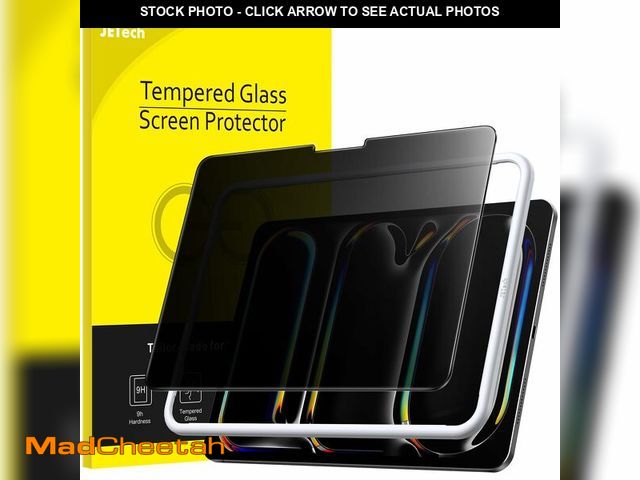 Lot 74-14335685 - JETech Privacy Screen Protector for iPad Pro 13-Inch M5/M4 (2025/2024) with Easy Installation Tool, ...