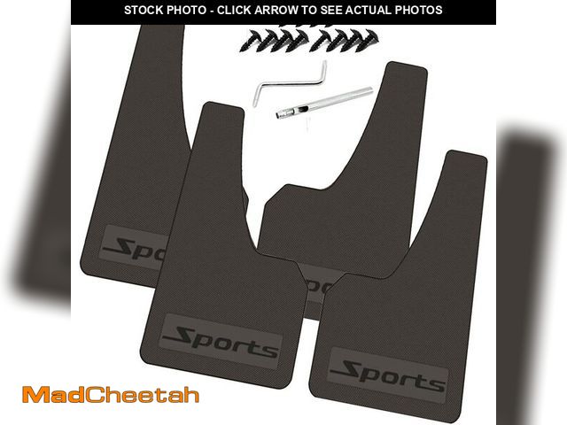 Lot 74-12976945 - QUYDDC Standard Size Universal Soft Glue Heavy Duty Splash Guards Mud Flaps Fenders - Dirt/Slush Pro...