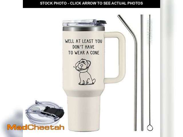 Lot 74-14209032 - Get Well Soon Tumbler 40oz - Post Surgery Recovery Cup, Feel Better Gifts for Women &amp; Men - USED
