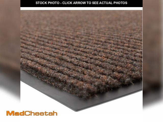 Lot 74-13040582 - Notrax 109 Brush Step Carpeted Indoor/Outdoor Entrance Mat for Home or Office, 3' X 10', Absorbent S...