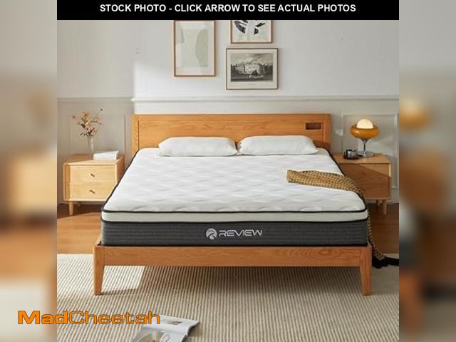 Lot 74-12518219 - Queen Mattress, 10 Inch Queen Size Mattress in a Box, Memory Foam Hybrid Mattresses with Individual ...