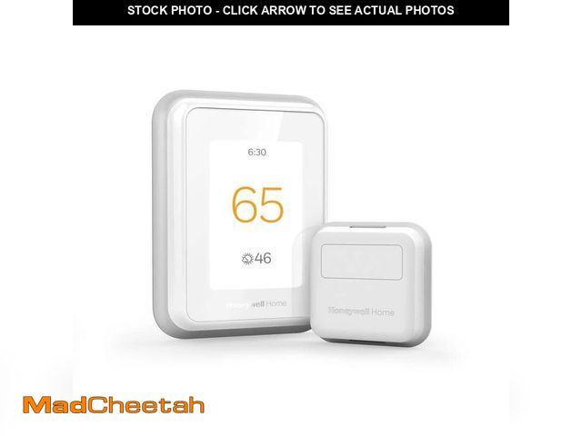 Lot 74-12783664 - *DIRTY/WATER DAMAGE TO BOX* Honeywell Home T9 WiFi 7-Day Programmable Smart Thermostat with Touchscr...