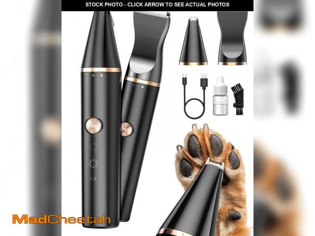 Lot 74-11554688 - oneisall 2 Speed Cat Clippers with Double Blades, Rechargeable Cordless Small Cat Paw Trimmer, Low N...