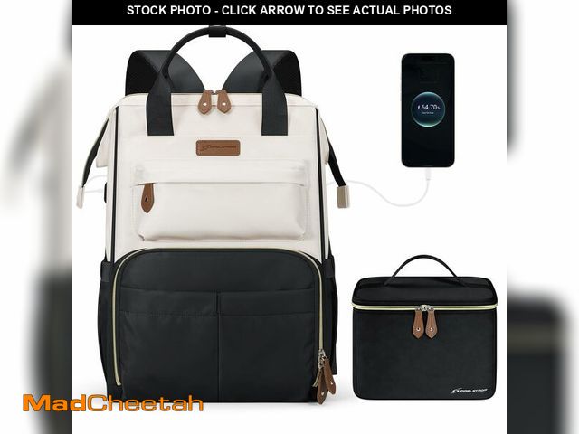 Lot 74-13545595 - Maelstrom Travel Backpack for Women Men,Laptop Backpack Fits 15.6-17.3 Inch Laptop, Nurse/Work Bag w...