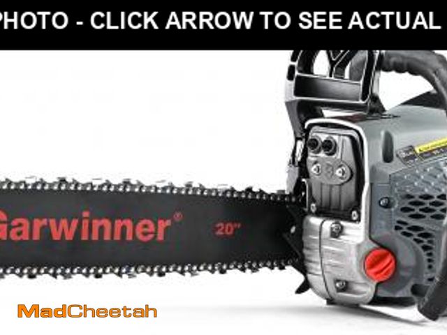 Lot 74-12493291 - Garwinner Gas Chainsaw 20'' 2-Stroke 62CC Cordless Chainsaw 6220G for Farm, Garden, Ranch, Cutting W...