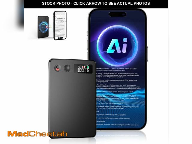 Lot 74-13550772 - ZEOUPT AI Voice Recorder, Audio Activated Recorder with Playback, App Control, Transcribe &amp; Summ...