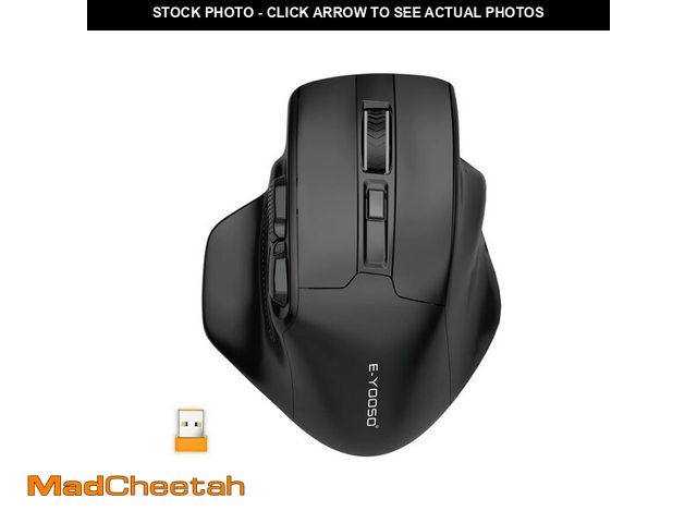 Lot 74-13960224 - E-YOOSO Large Wireless Mouse for Big Hands, X-31 Cordless Ergo Computer Mouse, 6 Buttons, 5-Level 48...