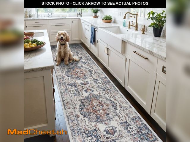 Lot 74-12701426 - Hallway Washable Runner Rug - 3x10 Kitchen Rugs Entryway Rug Runner Vintage Soft Floor Mat Non Slip ...