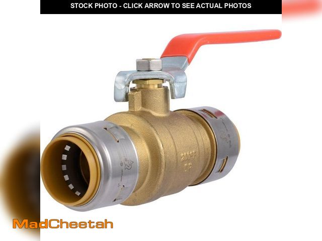 Lot 74-12774632 - SharkBite Max 1 in. Push-to-Connect Brass Ball Valve - UNUSED