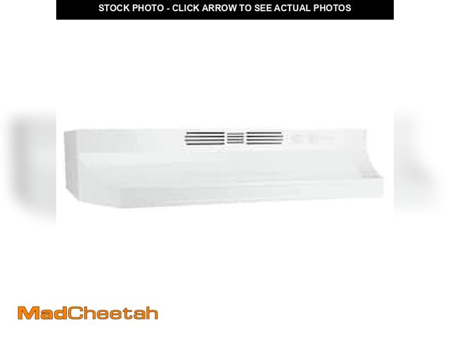 Lot 74-12551055 - RL6200 Series 30 in. Ductless Under Cabinet Range Hood with Light in White - UNUSED