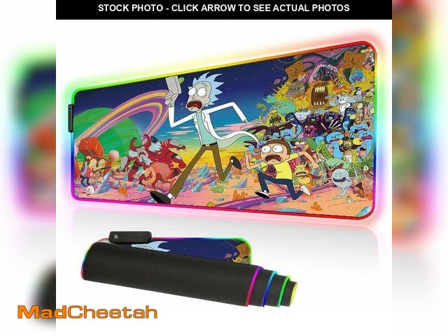 Lot 74-14301656 - RGB Mouse Pad, Imegny Large Extended Soft Led Mouse Mat with Different Lighting Modes, 900 x 400mm /...