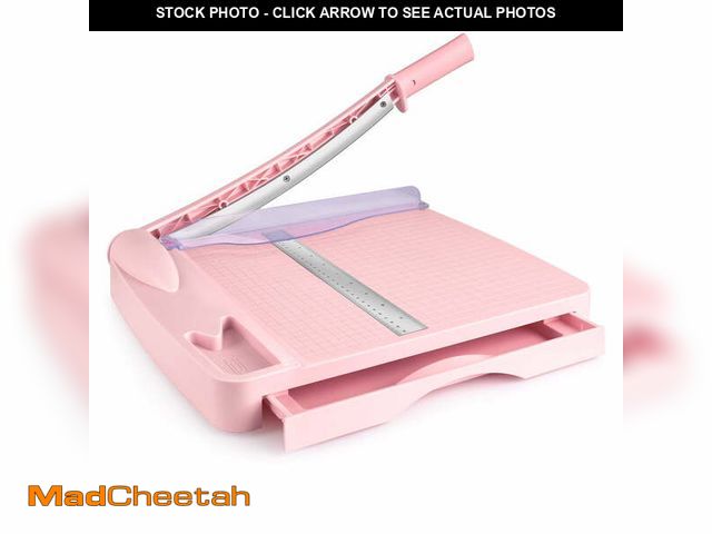 Lot 74-12849714 - Heavy Duty Paper Trimmer, 12" Cut Length A4-B7 Guillotine Paper Cutter Photo Guillotine Craft Machin...