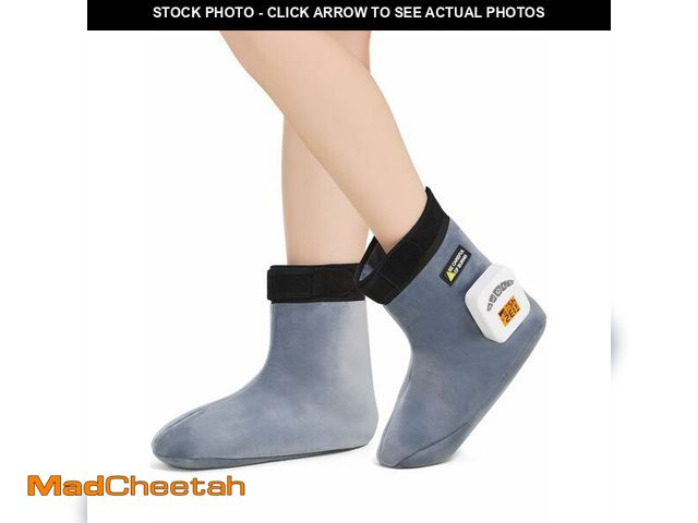 Lot 74-13621923 - AOBOCO Feet Warmers for Massager - Cordless Feet Heating Pad for Achilles Tendonitis, Portable Heate...