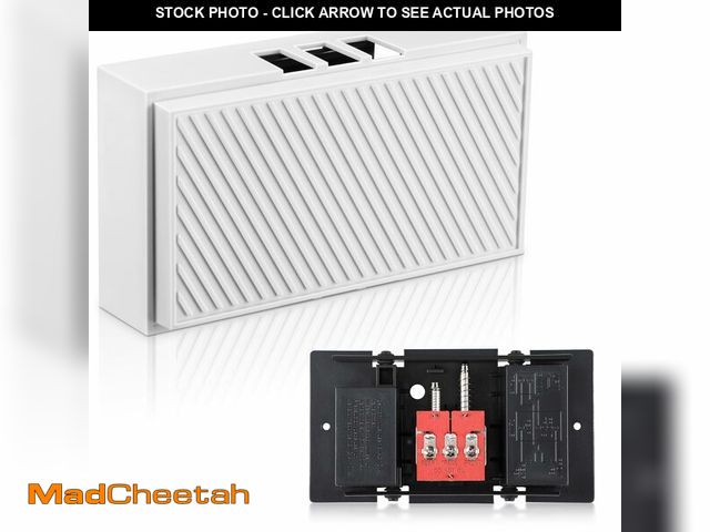 Lot 74-12718906 - Wired Doorbell Chime, 16V 10VA Front and Rear Door Chime for Home Wall Inside, Compatible with Regul...