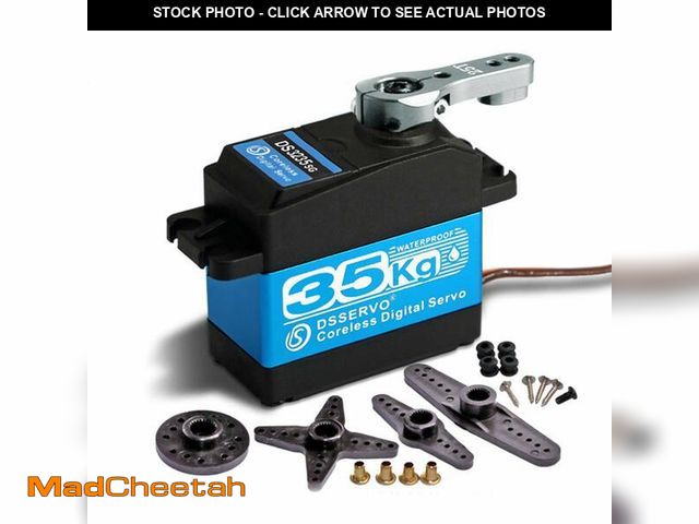 Lot 74-13632446 - ZOSKAY 35KG high Torque Coreless Motor servo Metal Gear Digital and Stainless Steel Gear servo ardui...