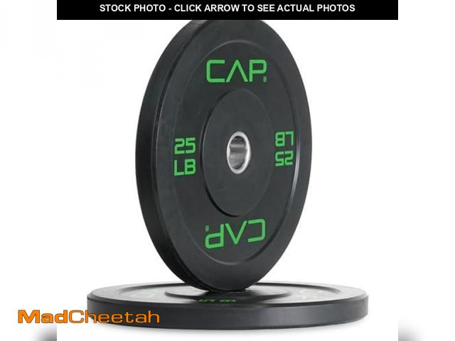 Lot 74-12153729 - CAP Barbell Olympic Rubber Bumper Plates (25 pair) - UNUSED
