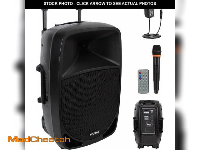 Lot 74-14590896 - 1200W Portable Bluetooth PA Speaker - 12ÃÂ¢Ã¢âÂ¬Ã¢âÂ¢ÃÂ¢Ã¢âÂ¬Ã¢âÂ¢ Subwoofer, LED Battery ...