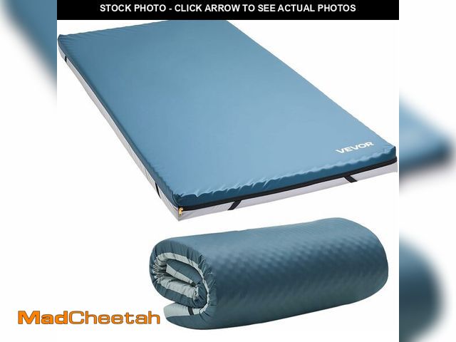 Lot 74-13734070 - VEVOR Hospital Bed Mattress, 300 lbs Load, Long Term Care Pressure Redistribution Medical-Grade Dual...