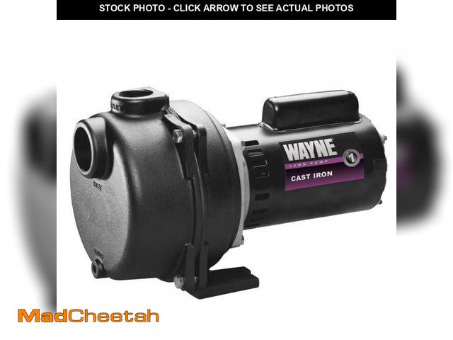 Lot 74-12365674 - Wayne 2 HP Permanent Lawn Sprinkler Pump - USED
