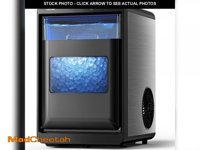 Lot 74-12340763 - Qunler Nugget Ice Maker Countertop, 44lbs per Day Chewable Pebble Nugget Ice Machine with Touch Scre...