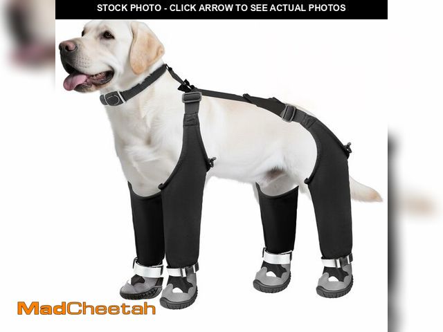 Lot 74-13713982 - Dog Suspender Boots, Waterproof Dog Rain Boots, Puppy Snow Shoes for Winter, Anti Dirt Pants with Sh...