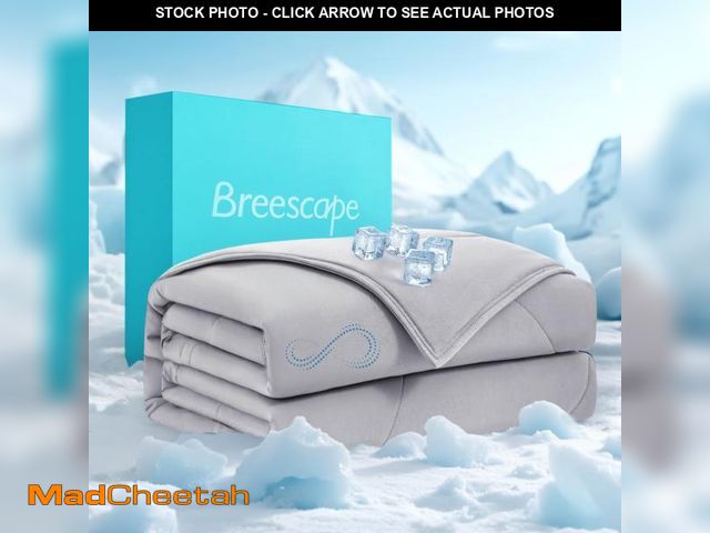 Lot 74-12304429 - Breescape Cooling Comforter King Size - BlendTekÃ¢âÂ¢ Q-Max&gt;0.46 Tech, Breathable Blanket for H...