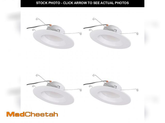 Lot 74-12121622 - SYLVANIA 5Ã¢â¬Â/6Ã¢â¬Â LED Recessed Lighting Downlight with Trim, 10.5W=75W, Dimmable, 900 Lumen...