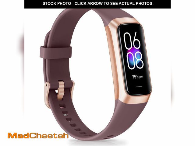 Lot 74-14264841 - Bakoor Fitness Tracker, Fitness Watch with 24/7 Heart Rate Blood Oxygen Sleep Monitor, 1.10" AMOLED ...