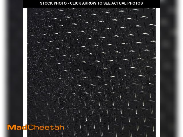 Lot 74-13098333 - Husky HUSKY Vinyl Garage Flooring Roll Black with Diamond Plate Texture PVC 36 in. x n 64 in  (126 s...