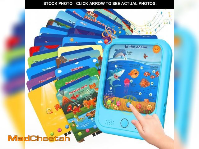 Lot 74-12308785 - Kids Educational Learning Tablet Toy-Educational Tablet Toy to Interactive Learn Alphabets,Colors,Nu...