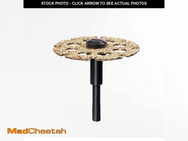 Lot 74-12690966 - *DIRTY/SCRATCHED* Dremel 1-1/4 in. Rotary Tool Carbide Cutting/Shaping Wheel for Use on Woods, Fiber...