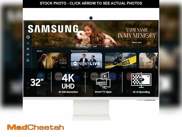 Lot 74-14591476 - Samsung 32ÃÂ¢Ã¢âÂ¬ÃÂ M8 (M80F) Series 4K UHD Smart Monitor - UNUSED