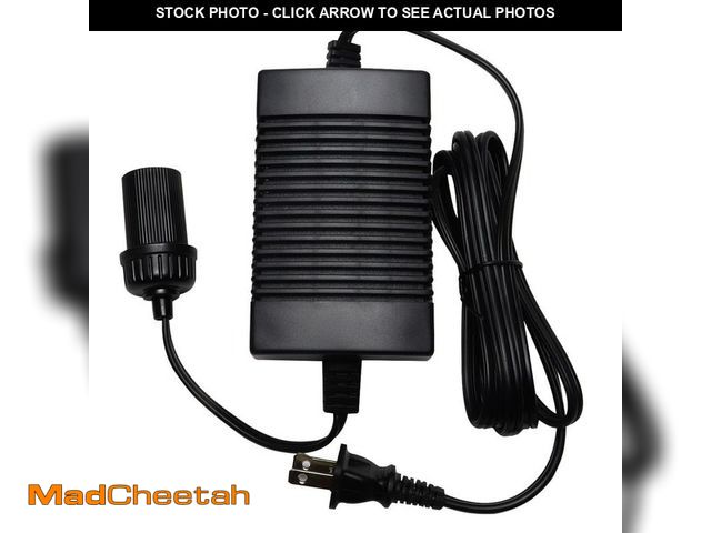 Lot 74-13002210 - Koolatron 110 Volt AC to 12 Volt DC Power Adapter with Circuit Breaker, 12V 5A DC Power Converter - ...