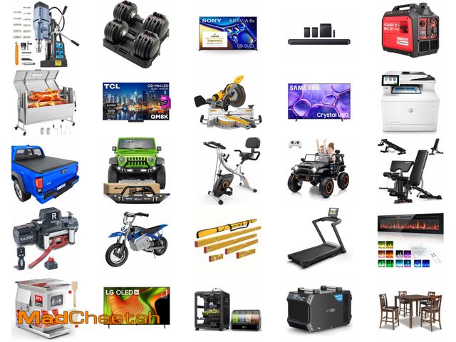 MadCheetah Holland - Overstock, Returns - Home Furnishings, Sports Equipment, Tools and Home Improvement - February 12, 2026