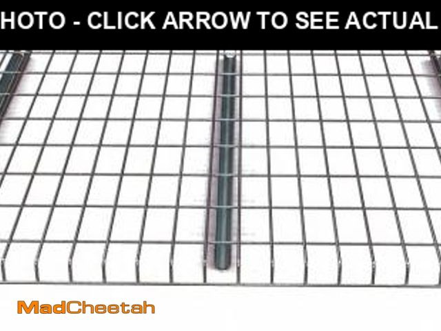 Lot 74-12295903 - Pallet Rack Wire Decking - 46" Wide, 48" Deep 33 Pieces Total - USED
