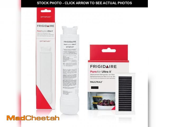 Lot 74-11550134 - Frigidaire PureSource Ultra (EPTWFU01) &amp; PureAir Ultra II (PAULTRA2) Water &amp; Air Filter Comb...