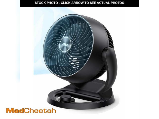 Lot 74-14596894 - Dreo Fan for Bedroom, 12 Inches, 70ft Powerful Airflow, 28db Quiet Table Air Circulator Fans for Who...