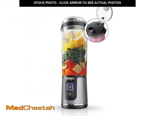 Lot 74-11554359 - Ninja BC151BK Blast Portable Blender, Cordless, 18oz. Vessel, Personal Blender-for Shakes &amp; Smoo...