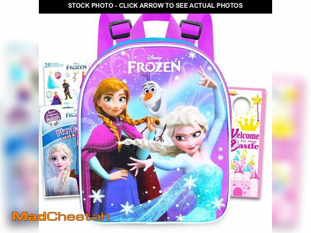 Lot 74-14425400 - Disney Frozen Mini Backpack For Girls, Kids ~ Bundle with 11" Frozen School Bag, Frozen Mini Colorin...